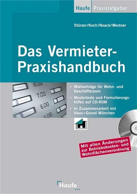 Das Vermieter Praxishandbuch - Birgit Noack, Martina Westner, Rudolf Stürzer, Michael Koch