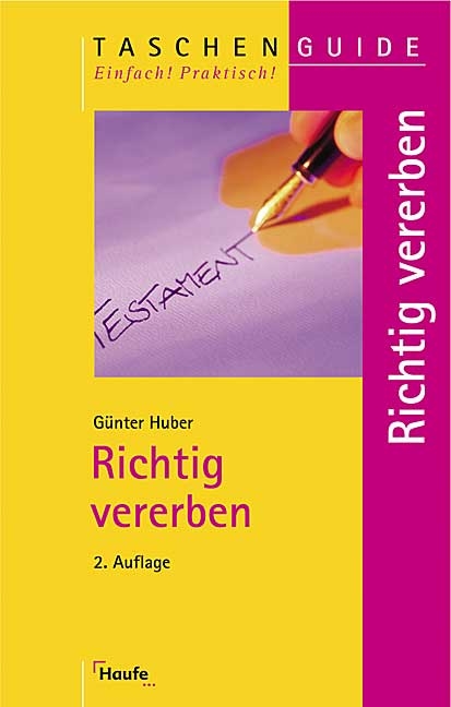 Richtig vererben - Günter Huber