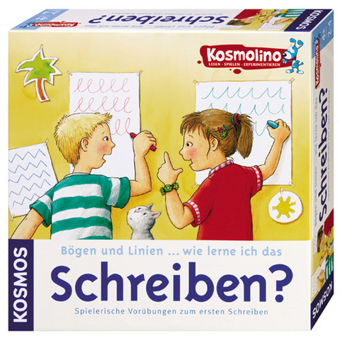 Bögen und Linien ...wie lerne ich das Schreiben? (Kinderspiel) - 