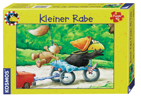 Der kleine Rabe hat's eilig! (Rahmenpuzzle)