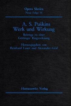 A.S. Puskins Werk und Wirkung - 