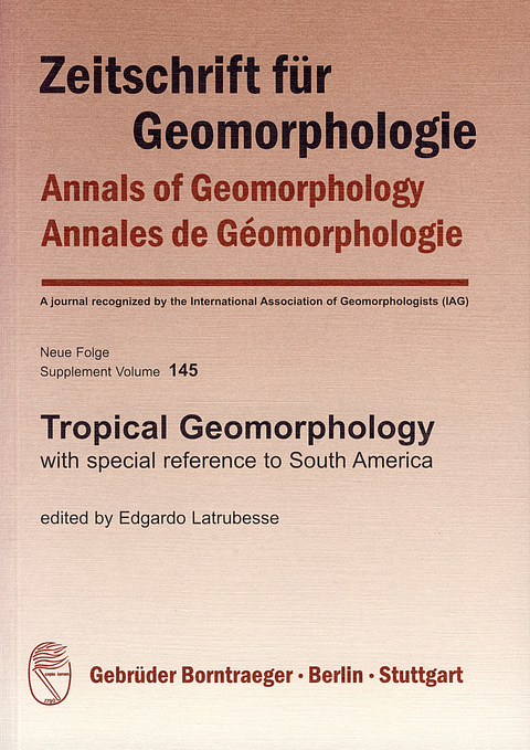 Tropical Geomorphology - 