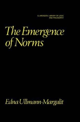 The Emergence of Norms - Edna Ullmann-Margalit