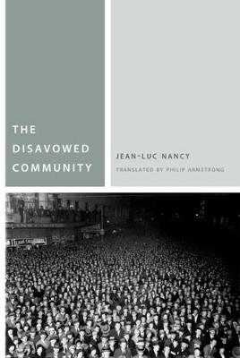 Disavowed Community -  Jean-Luc Nancy