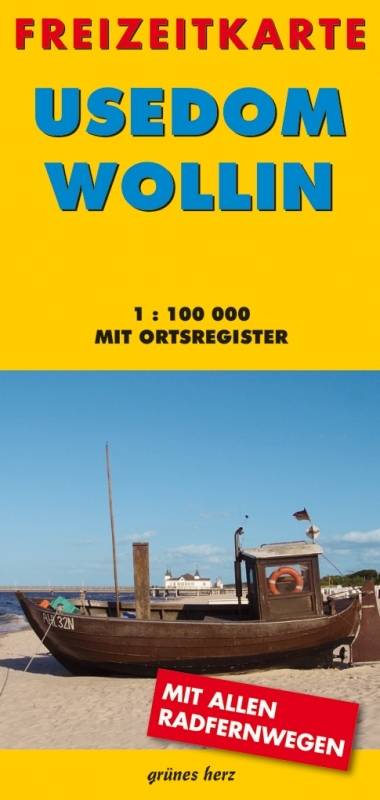 Freizeitkarte Usedom/Wollin - 