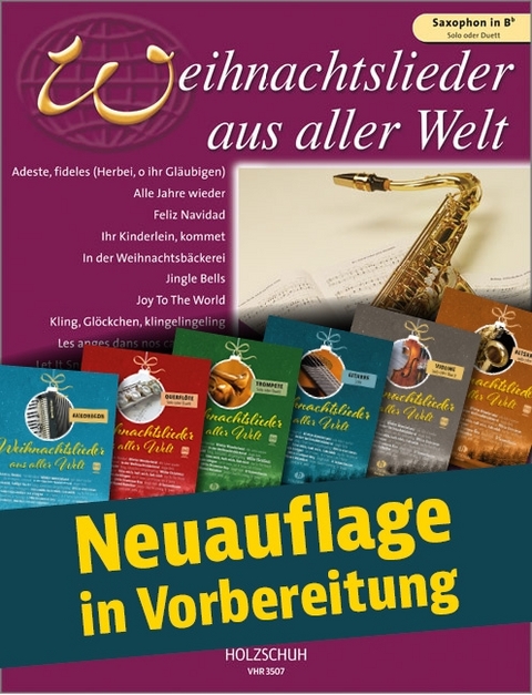 Weihnachtslieder aus aller Welt - Tenorsaxophon - 