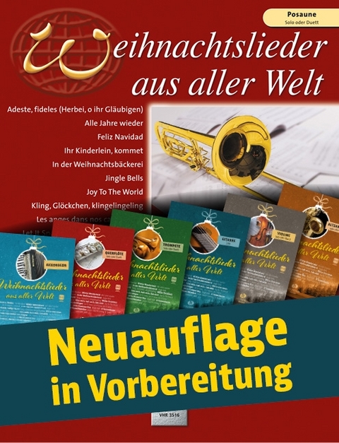 Weihnachtslieder aus aller Welt - Posaune - 