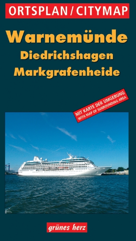 Ortspläne Warnemünde, Diedrichshagen, Markgrafenheide - 