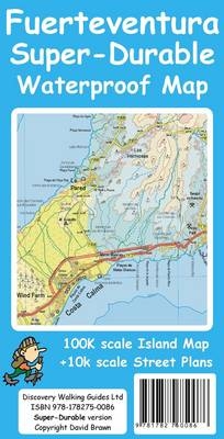 Fuerteventura Super-Durable Map - David Brawn