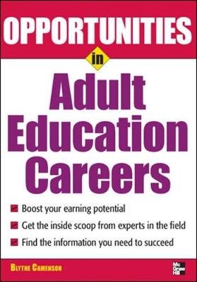 Opportunities in Adult Education -  Blythe Camenson