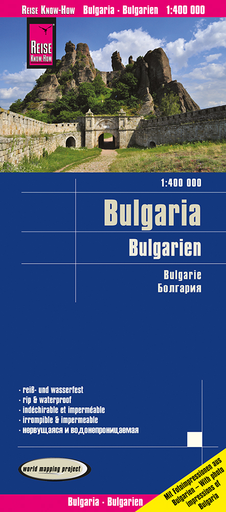 Reise Know-How Landkarte Bulgarien / Bulgaria (1:400.000) - Reise Know-How Verlag Peter Rump