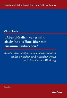 "Aber plötzlich war mir, als drohe das Haus über mir zusammenzubrechen." - Olena Sivuda