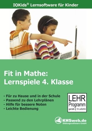 Fit in Mathe: Lernspiele 4. Klasse - Windows 10 / 8 / 7 / Vista / XP - Evelyn Heim