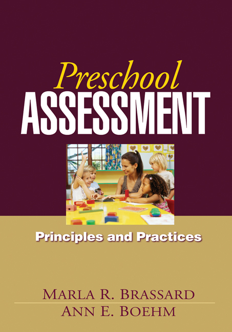 Preschool Assessment -  Ann E. Boehm,  Marla R. Brassard