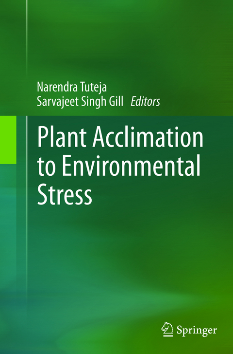 Plant Acclimation to Environmental Stress - 