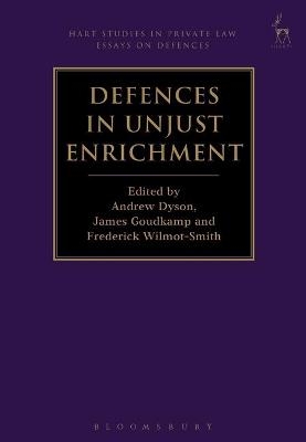 Defences in Unjust Enrichment - 