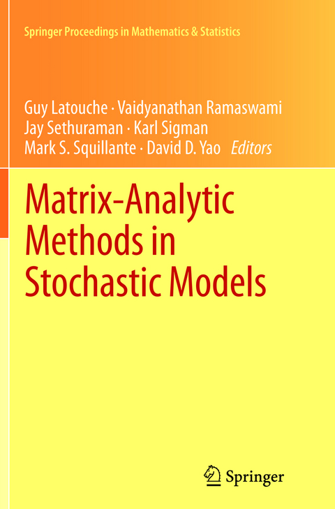 Matrix-Analytic Methods in Stochastic Models - 