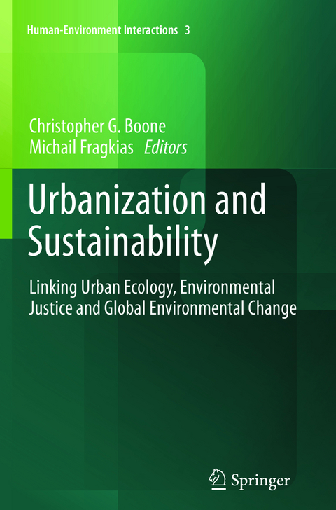 Urbanization and Sustainability - 