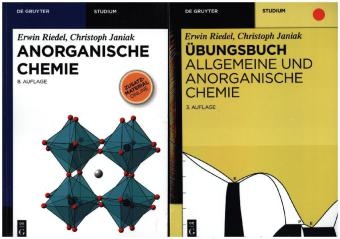 Kombi Anorganische Chemie, 8.A. und Übungsbuch Allgemeine und Anorganische Chemie 3.A. - Erwin Riedel, Christoph Janiak