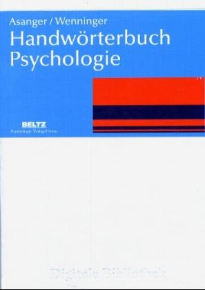 Handwörterbuch Psychologie - 