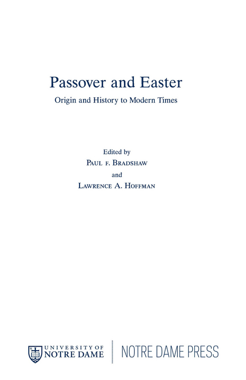 Passover and Easter - 