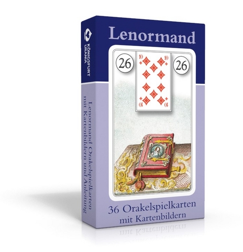 Lenormand Orakelspielkarten mit Symbolen - 