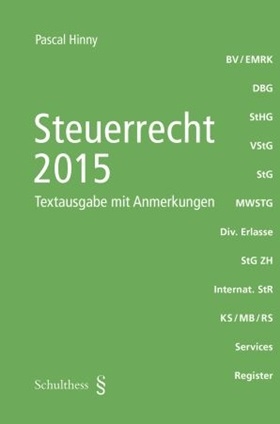 Steuerrecht 2015 - 