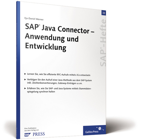 SAP Java Connector - Anwendung und Entwicklung - Ilja D Werner