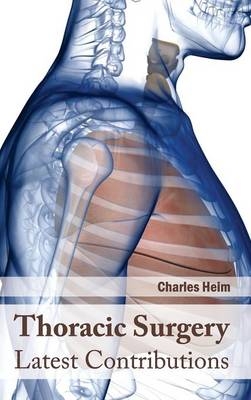 Thoracic Surgery: Latest Contributions - 