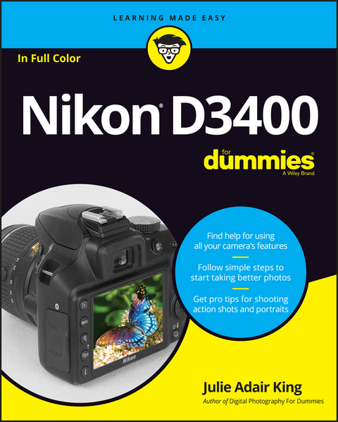 Nikon D3400 For Dummies - Julie Adair King