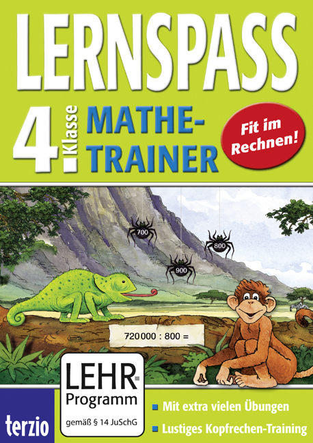 LERNSPASS Mathe-Trainer 4. Klasse