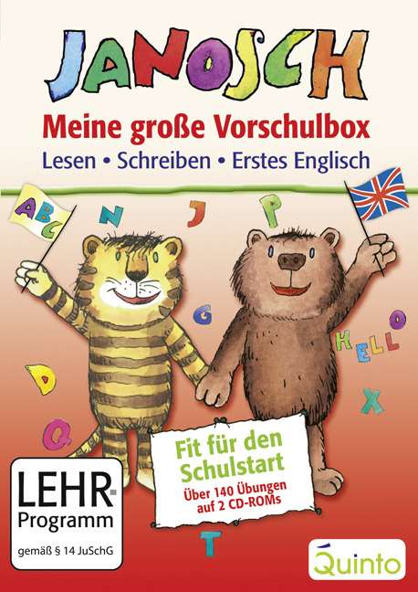 Janosch - Meine große Vorschulbox: Lesen, Schreiben, Erstes Englisch