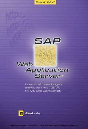 SAP Web Application Server - Frank Wolf