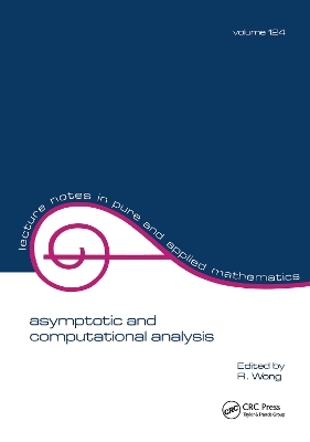 Asymptotic and Computational Analysis - R. Wong