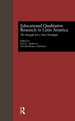 Educational Qualitative Research in Latin America - 