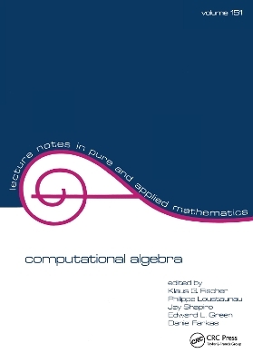 Computational Algebra - 