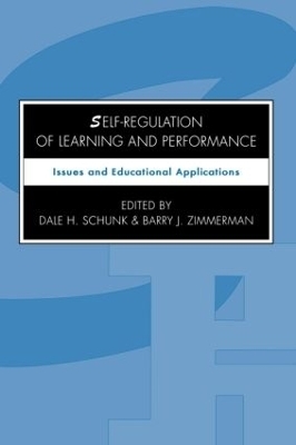 Self-regulation of Learning and Performance - 