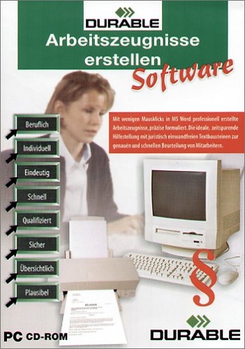 Arbeitszeugnisse erstellen, 1 CD-ROM