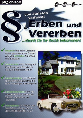 Recht Erben und Vererben, 1 CD-ROM