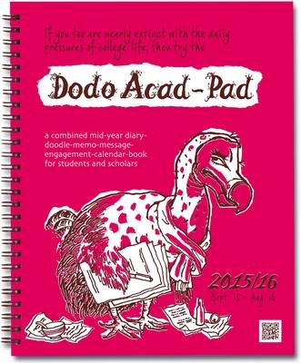 Dodo Acad-Pad Desk Diary 2015 - 2016 Week to View Academic Mid Year Diary - Naomi McBride