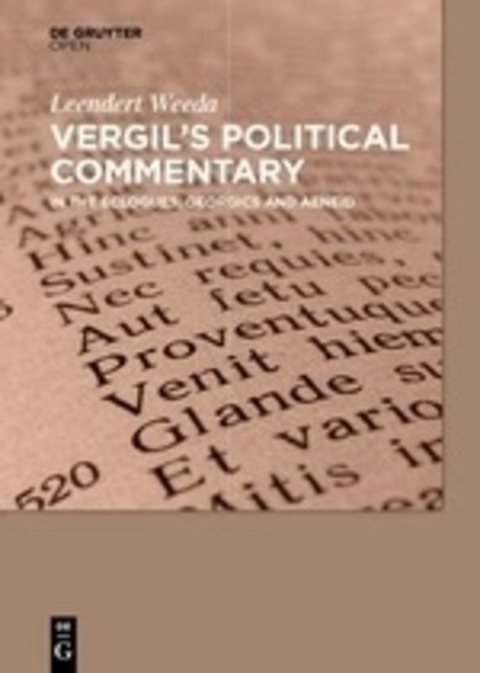 Vergil´s Political Commentary - Leendert Weeda