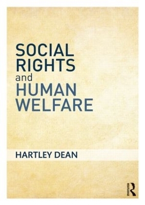 Social Rights and Human Welfare - Hartley Dean