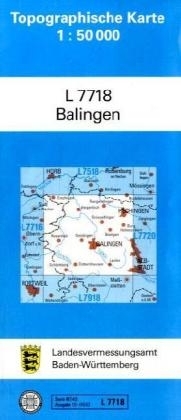 Balingen -  Landesamt für Geoinformation und Landentwicklung Baden-Württemberg (LGL)