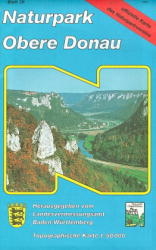 Topographische Sonderkarten Baden-Württemberg. Sonderblattschnitte auf der Grundlage der amtlichen topographischen Karten, meist grössere Kartenformate mit zusätzlichen thematischen Einträgen / Obere Donau (WR)