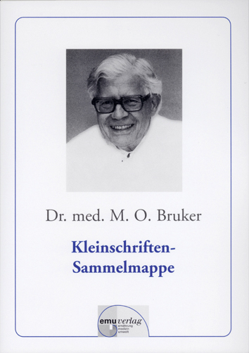 Kleinschriften-Sammelmappe - Max Otto Bruker