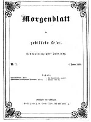 Morgenblatt für die gebildeten Stände 1807-1865