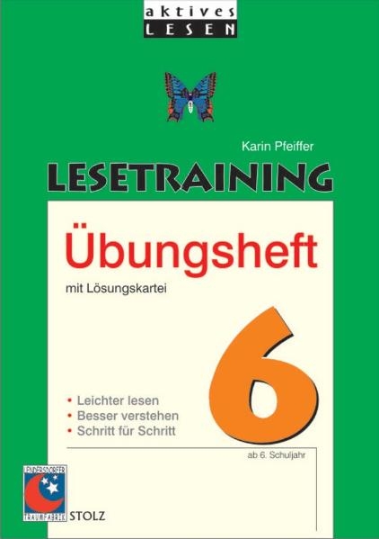 Lesetraining Übungsheft 6 - Karin Pfeiffer