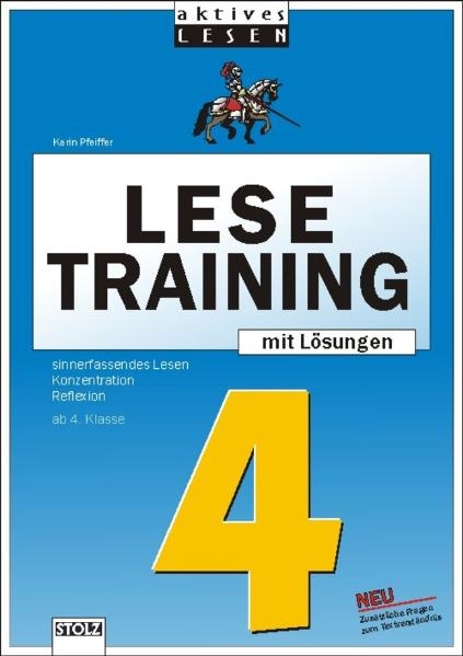 Lustiges Lesetraining 4. Schuljahr - Karin Pfeiffer