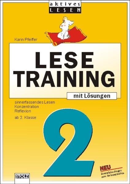 Lustiges Lesetraining 2. Schuljahr - Karin Pfeiffer