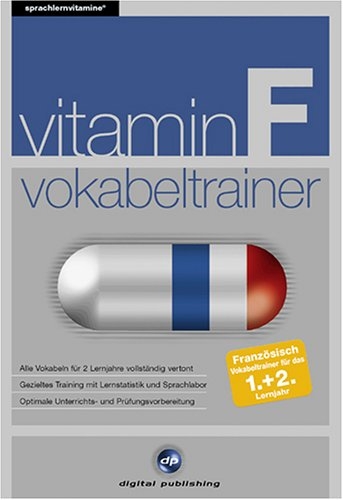 vitamin F Französisch, Vokabeltrainer für das 1./2. Lernjahr, 1 CD-ROM